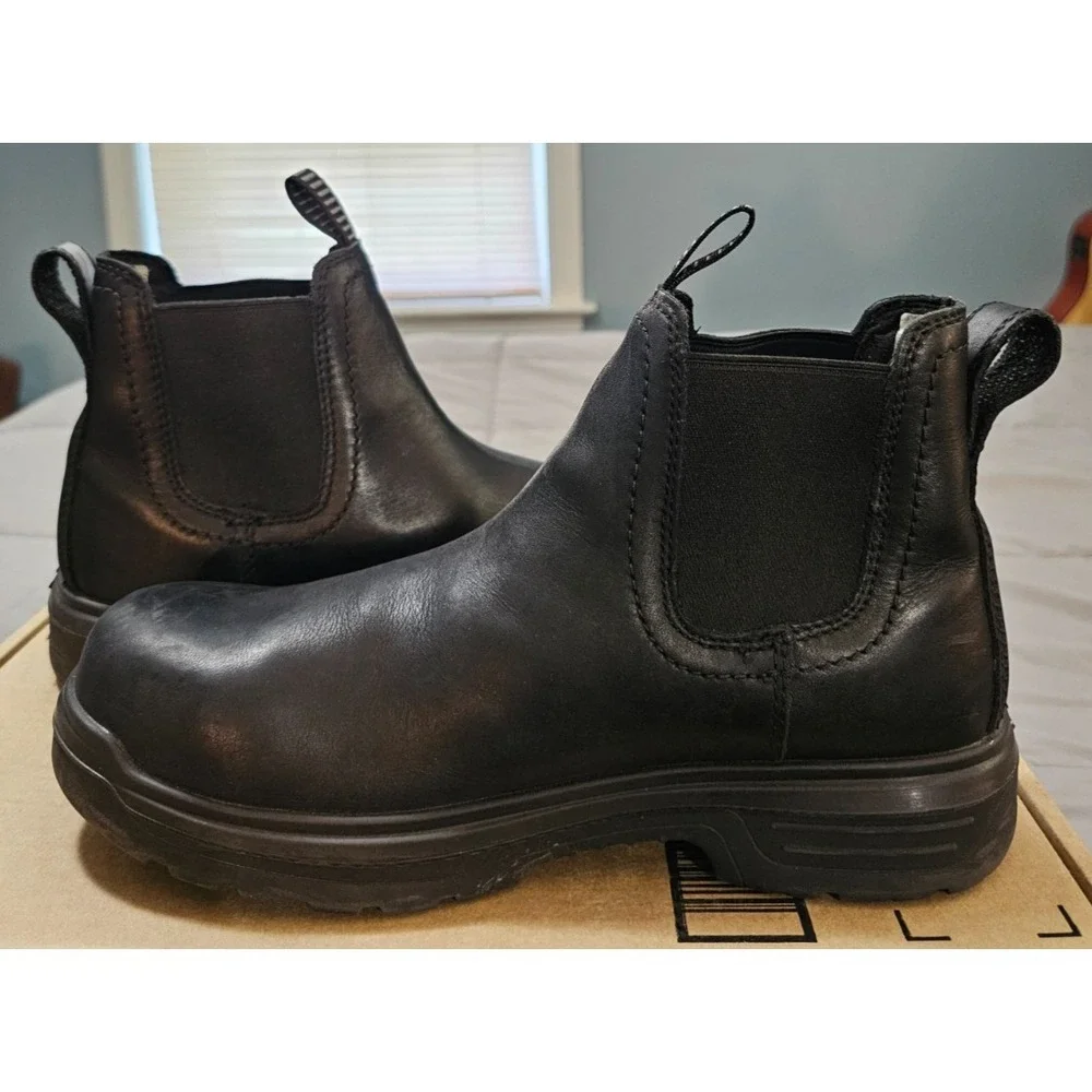 Ariat® (Men's 9 D) Turbo™ Chelsea CSA Waterproof Carbon Toe Work Boot - $209